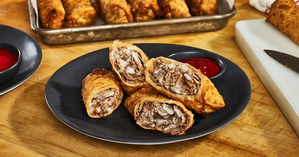Original Philly - Cheesesteak Egg Rolls